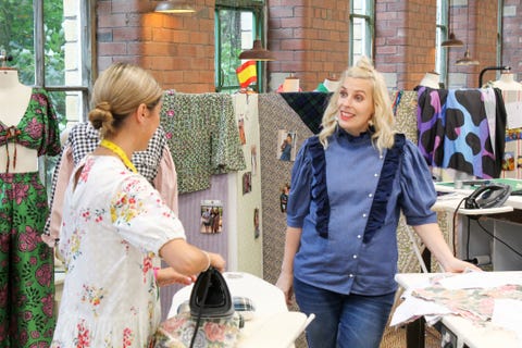 Sewing Bee episode 4: Sewers turned duvets into maxi dresses - Prima 