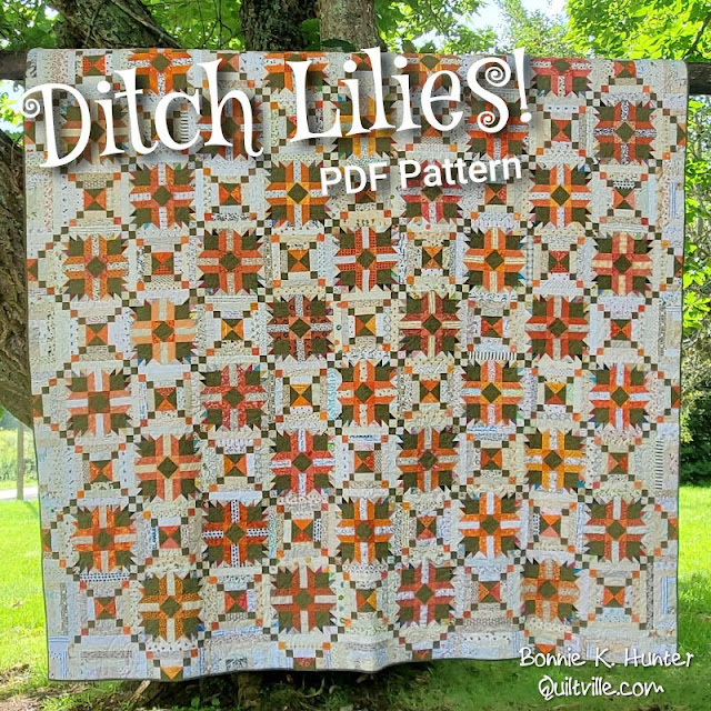 Ditch Lilies PDF Pattern Gift-Away Time!  