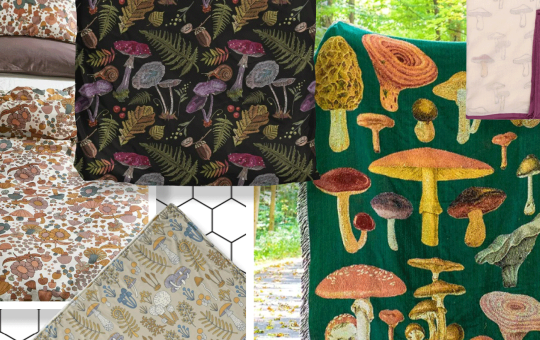 Mushroom print bedding to buy from Etsy, Urban Outfitters & more - Stylist Magazine  