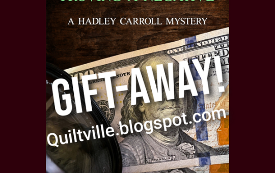 Quilt City Mysteries Gift-Away!  