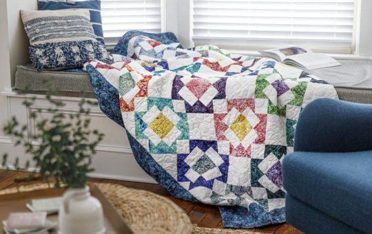 Big T Origami Quilt  