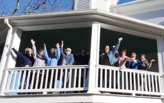 Out On The Porch!  