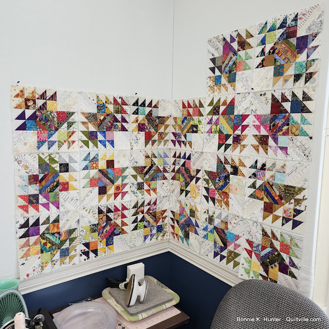 While The Quilters Went Shop Hopping!  
