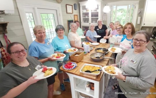 Quilters Through The Weekend!  