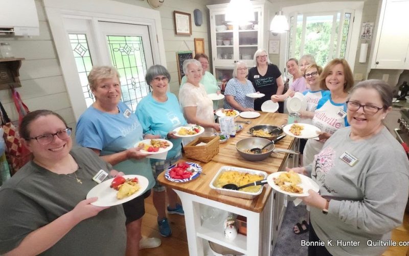Quilters Through The Weekend!  