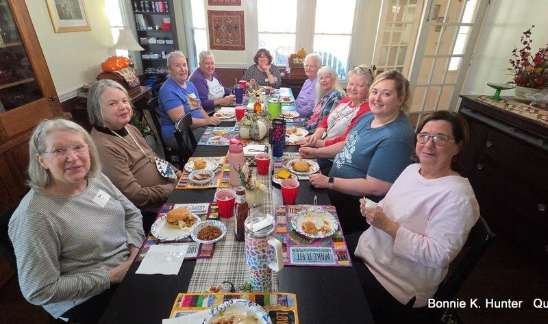 October Quiltvillians In The House!  