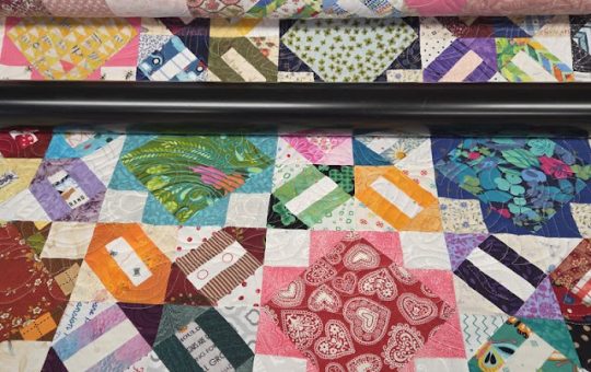 From Backing To Quilting!  