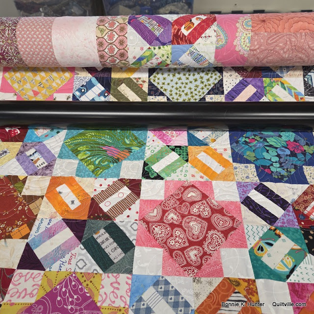 From Backing To Quilting!  