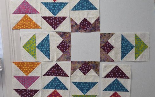 Sewing, Snowing & Blowing!  