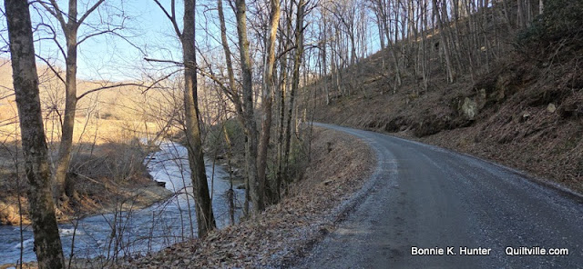 In Between The Quilting!  