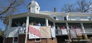Quilts Over The Rail!  
